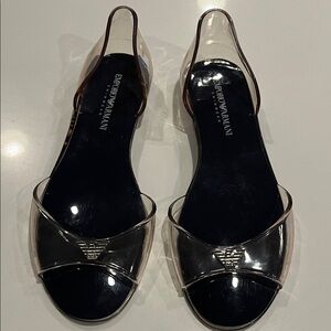 EMPORIO ARMANI SWIMWEAR Spring/Summer Sandals/Flat Shoes/Jellies Size 37 Women's
